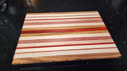Small cutting board - exotic hardwood